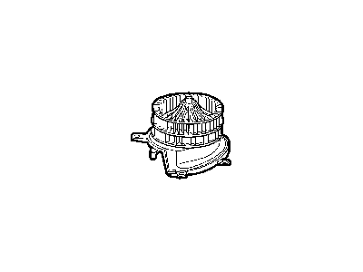 Mopar 5098030AA Motor Blower With Wheel