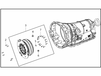 Chrysler Torque Converter - 68456184AA