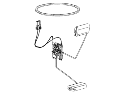 Chrysler Pacifica Fuel Sending Unit - 68319397AA