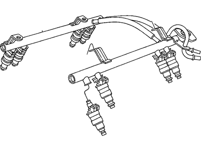 Jeep 53032721AA RAIL Fuel