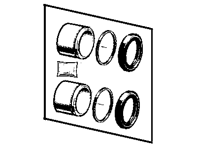 Mopar 5093186AA Caliper Piston, Front