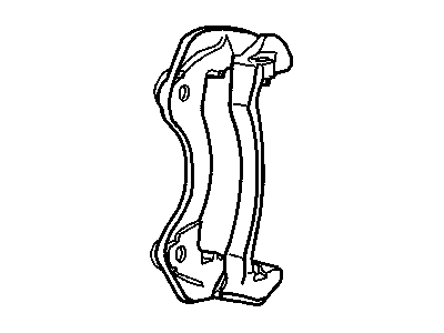 Mopar 5093182AA Caliper Bracket, Front