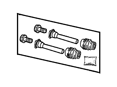 Jeep 5093184AA PIN KIT Disc Brake