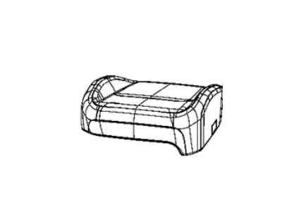 Jeep 6PW86VT9AE COVER Front Seat Cushion