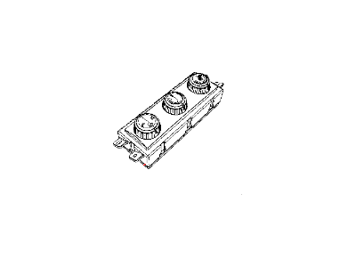 Dodge 55111967AA CONTROL A/C and Heater - Aux