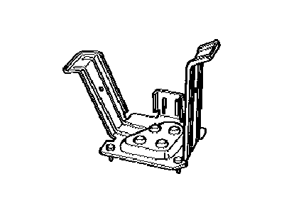 Dodge 4798706 BRACKET, w/Seal, Auxiliary Unit Floor Mount