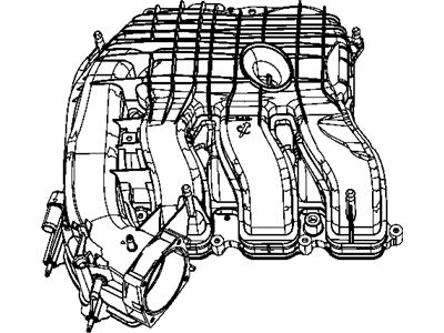 Ram 5184693AE PLENUM Intake Manifold
