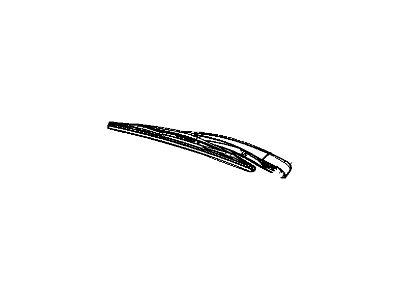 Ram 68078307AA BLADE Rear Wiper