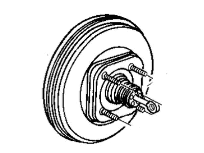 Chrysler Voyager Brake Booster - 4721613AB