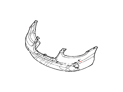 Chrysler 5288084 FASCIA Front Primed