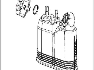 Dodge 4593884AF CANISTER Vapor