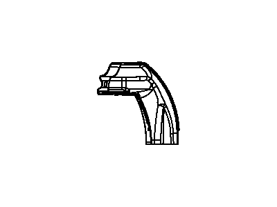 Dodge 68224201AA DUCT Floor