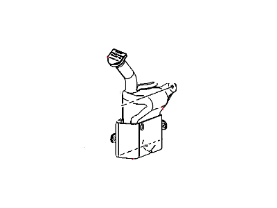 Mopar 5058070AC Bottle Coolant Recovery