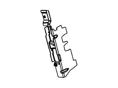 Chrysler 5058484AB SHIELD Radiator