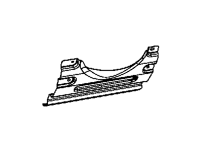 Dodge 4595892AA PLATE Steering Column Cover