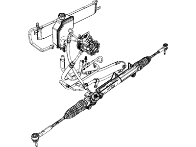 Jeep Steering Gear Box - 52089292AC