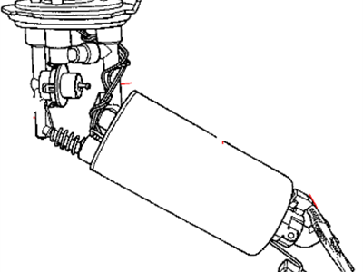 Dodge Grand Caravan Fuel Level Sensor - 5175966AD