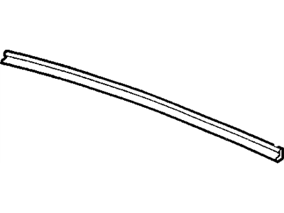 Jeep 55174640AC WEATHERSTRIP Hood to Cowl