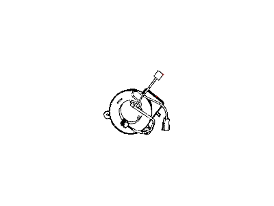 Jeep 68003216AD CLOCKSPRING Steering Column Control Module