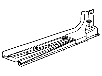 Dodge 4865888AC PANEL Door Surround