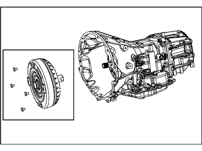 Jeep 68037048AB TRANSMISSION KIT With Torque Converter