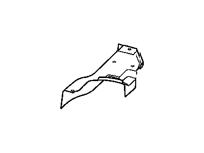 Dodge 5109093AA PANEL Rear Floor Pan Cover