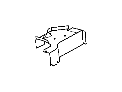 Dodge 5109092AA PANEL Rear Floor Pan Cover