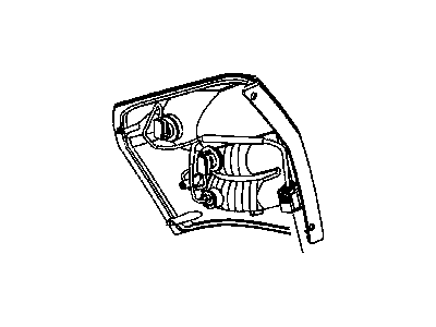 Dodge 5059162AA WIRING Tail Lamp
