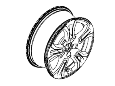 Jeep Renegade Spare Wheel - 6VN19LAUAA