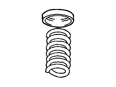 Mopar 52037718 Isolator, Front Spring
