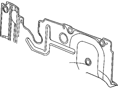 Ram 55112059AA SILENCER Dash Panel