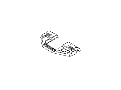 Ram 68027072AA SHIELD Heat Engine