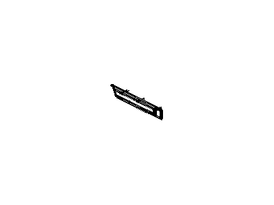 Jeep Commander Door Moldings - 5JP73RXFAA