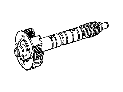 Jeep 52107929AA SHAFT Output