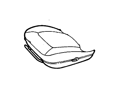 Dodge UF711L5AA COVER Front Seat Cushion