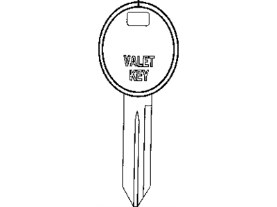 Jeep 5010366AA KEY Master
