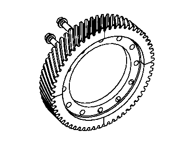 Dodge 4800263AB GEAR Differential Ring 63 Teeth