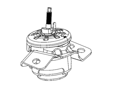 Jeep Gladiator Engine Mount - 68328251AD