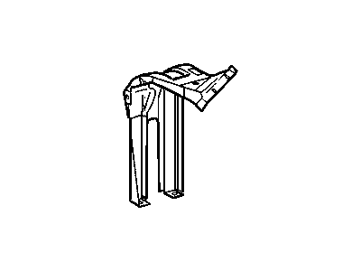 Mopar 5104169AA Panel Support, Passenger Side