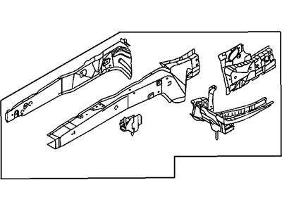 Chrysler MR392163 CROSSMEMBER Front Support