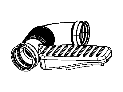 Dodge Air Intake Coupling - 53032796AC