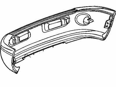 Dodge 55076972AD BRACKET Front Bumper
