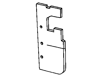 Dodge 4809275AB SEAL Radiator Side Air