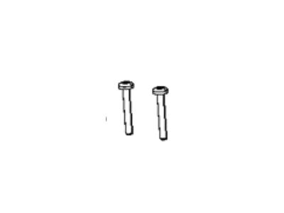 Mopar 6511206AA Bolt 6 Lobe Recessed Head Exhaust Camshaft Cap