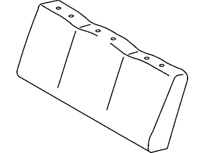 Mopar 5134093AA Seat Back, Rear
