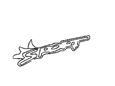 Dodge 5FW97PR4AA DECAL Sport