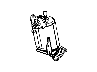 Jeep Wrangler Catalytic Converter - 68144134AB