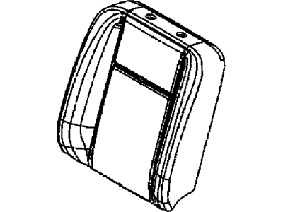 Ram 1VD56JERAA COVER Front Seat Back