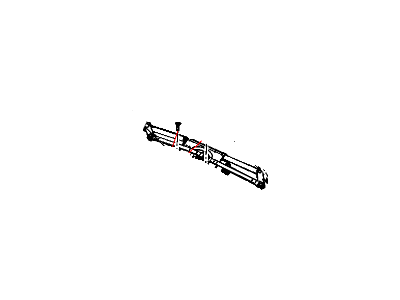 Ram 55154863AI MOTOR AND LINKAGE Windshield wiper