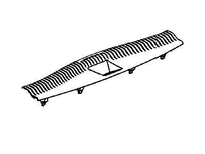 Jeep 5HS29BD1AG PLATE Liftgate Scuff